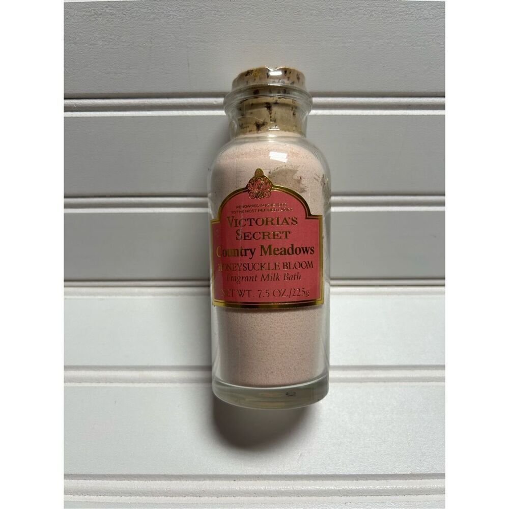 Vintage Victoria's Secret Country Meadow Honeysuckle Bloom Fragrant Milk Bath 7.